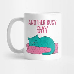 Sleeping Cat Mug